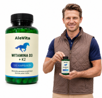 Alevita Witamina K2 D3 120 kapsułek