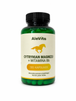 AleVita Cytrynian Magnezu 800 mg + Witamina B6 667 µg
