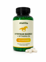 AleVita Cytrynian Magnezu 800 mg + Witamina B6 667 µg