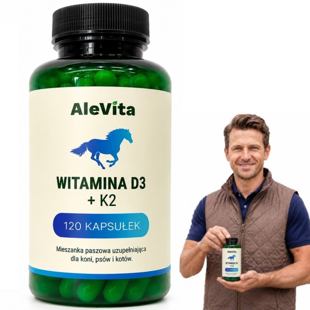Alevita Witamina K2 D3 120 kapsułek