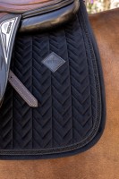 Kentucky czaprak Velvet Mini Pearls - Black