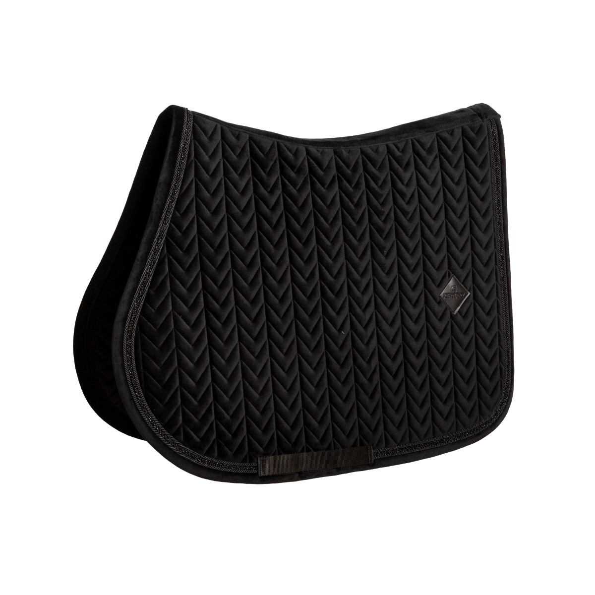 Kentucky czaprak Velvet Mini Pearls - Black