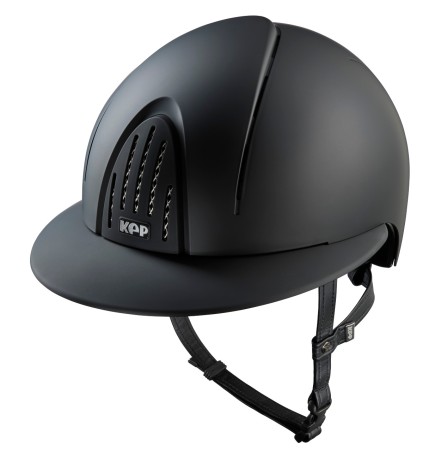 KEP kask jeździecki Smart Nova Textile Blak Polo - Czarny Matowy