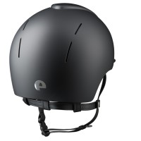 KEP kask jeździecki Smart Nova Textile Daszek Polo - Czarny Matowy