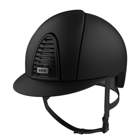 KEP kask jeździecki Cromo 2.0 Matt Black Daszek Standard - Czarny Matowy