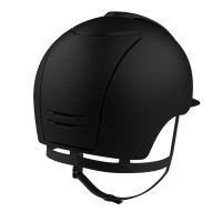 KEP kask jeździecki Cromo 2.0 Matt Black Daszek Standard - Czarny Matowy
