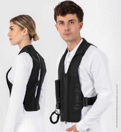 Freejump jeździecka kamizelka wybuchowa ochronna Airvest Plume Tubeless