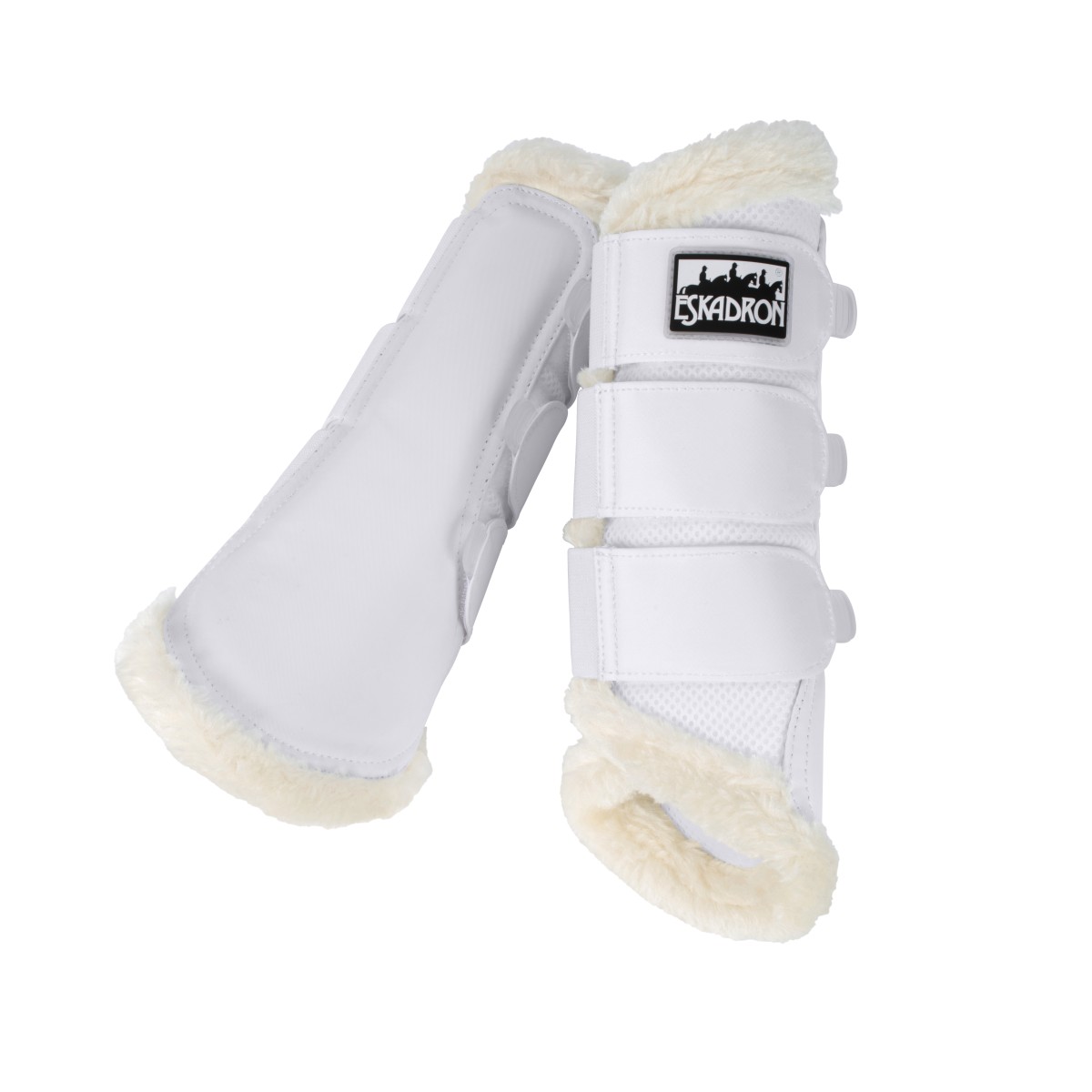 Eskadon ochraniacze ujeżdżeniowe z futerkiem Soft Mesh Fauxfur