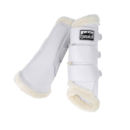  Eskadron ochraniacze ujeżdżeniowe z futerkiem Soft Mesh Fauxfur