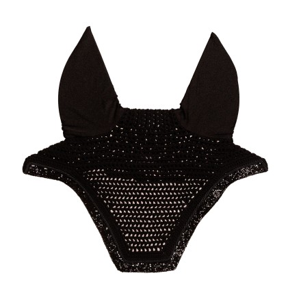 Kentucky nauszniki Wellington glitter stone - Black