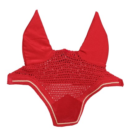 Kentucky nauszniki Wellington Velvet - Red