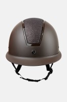 Horze kask jeździecki Aurora Brązowy