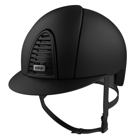 KEP kask jeździecki Cromo 2.0 Matt Black Daszek Standard - Czarny Matowy