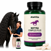 AleVita Biotyna Complex Plus - 80 kapsułek
