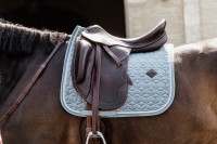 Kentucky czaprak ujeżdżeniowy Velvet - Light Blue