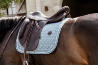 Kentucky czaprak ujeżdżeniowy Velvet - Light Blue