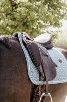 Kentucky czaprak ujeżdżeniowy Velvet - Light Blue