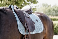 Kentucky czaprak ujeżdżeniowy Velvet - Light Blue