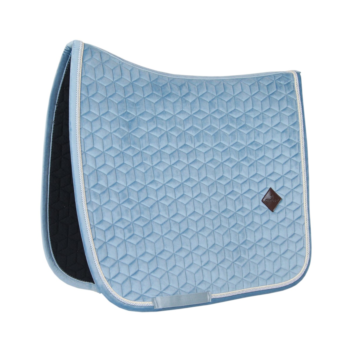 Kentucky czaprak ujeżdżeniowy Velvet - Light Blue