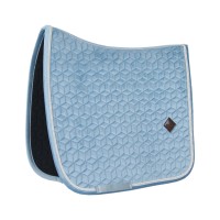 Kentucky czaprak ujeżdżeniowy Velvet - Light Blue