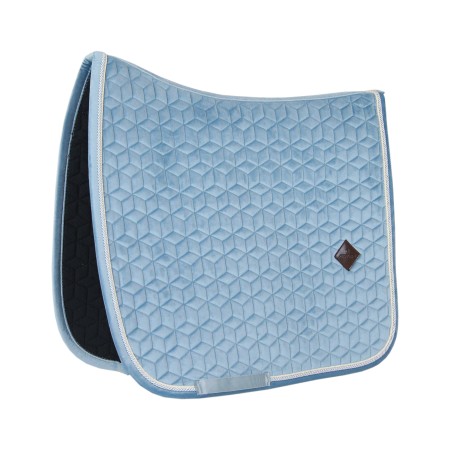 Kentucky czaprak ujeżdżeniowy Velvet - Light Blue