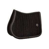 Kentucky czaprak velvet Fishbone z plecionym sznurkiem Glitter