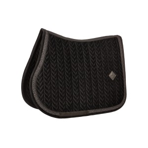 Kentucky czaprak velvet Fishbone z plecionym sznurkiem Glitter