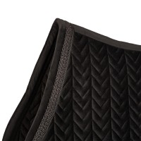 Kentucky czaprak velvet Fishbone z plecionym sznurkiem Glitter