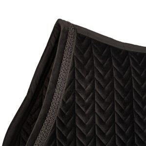 Kentucky czaprak velvet Fishbone z plecionym sznurkiem Glitter