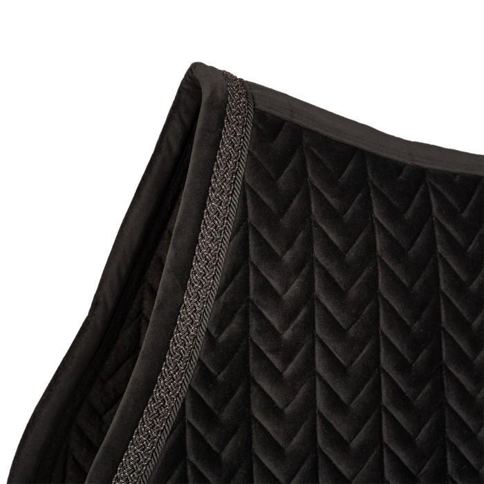 Kentucky czaprak velvet Fishbone z plecionym sznurkiem Glitter