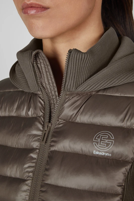 Eskadron kurtka jeździecka Hybrid Dynamic Powder - Taupe