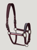 Tommy Hilfiger Equestrian kantar z uwiązem Yale - Burgundy