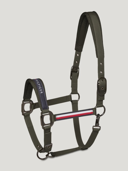 Tommy Hilfiger Equestrian kantar z uwiązem Yale - Camo Green