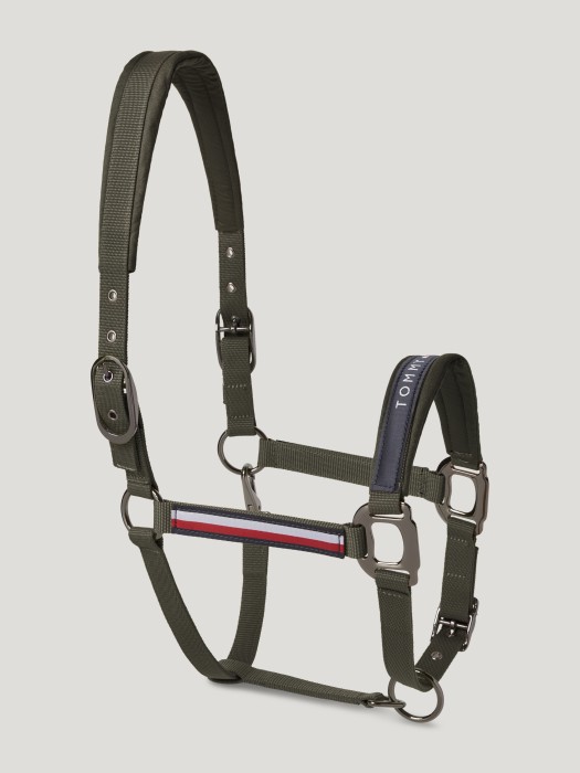 Tommy Hilfiger Equestrian kantar z uwiązem Yale - Camo Green