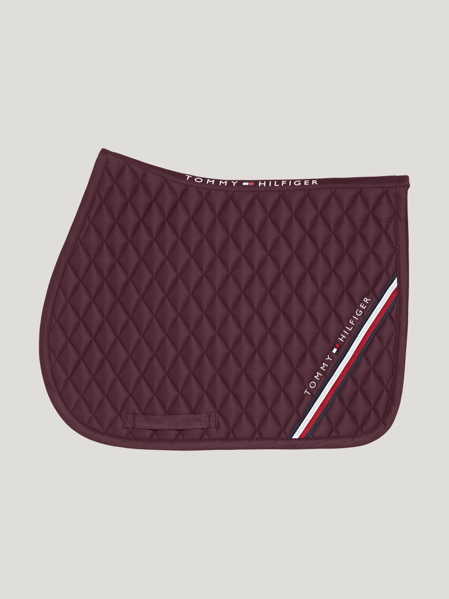 Tommy Hilfiger Equestrian czaprak Stanford - Burgundy