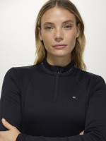 Tommy Hilfiger Equestrian damska bluzka treningowa Cady - Black