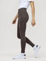Tommy Hilfiger Equestrian całoroczne legginsy jeździeckie z pełnym lejem Elmira - Cacao