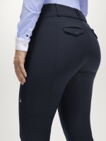 Tommy Hilfiger Equestrian bryczesy z pełnym lejem Mia - Desert Sky