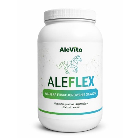 AleFlex – kolagen, glukozamina, MSM, chondroityna i kwas hialuronowy dla koni, 2000 g 