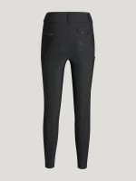Tommy Hilfiger Equestrian ocieplane bryczesy hybrydowe z pełnym lejem Highland Winter Strass - Czarne