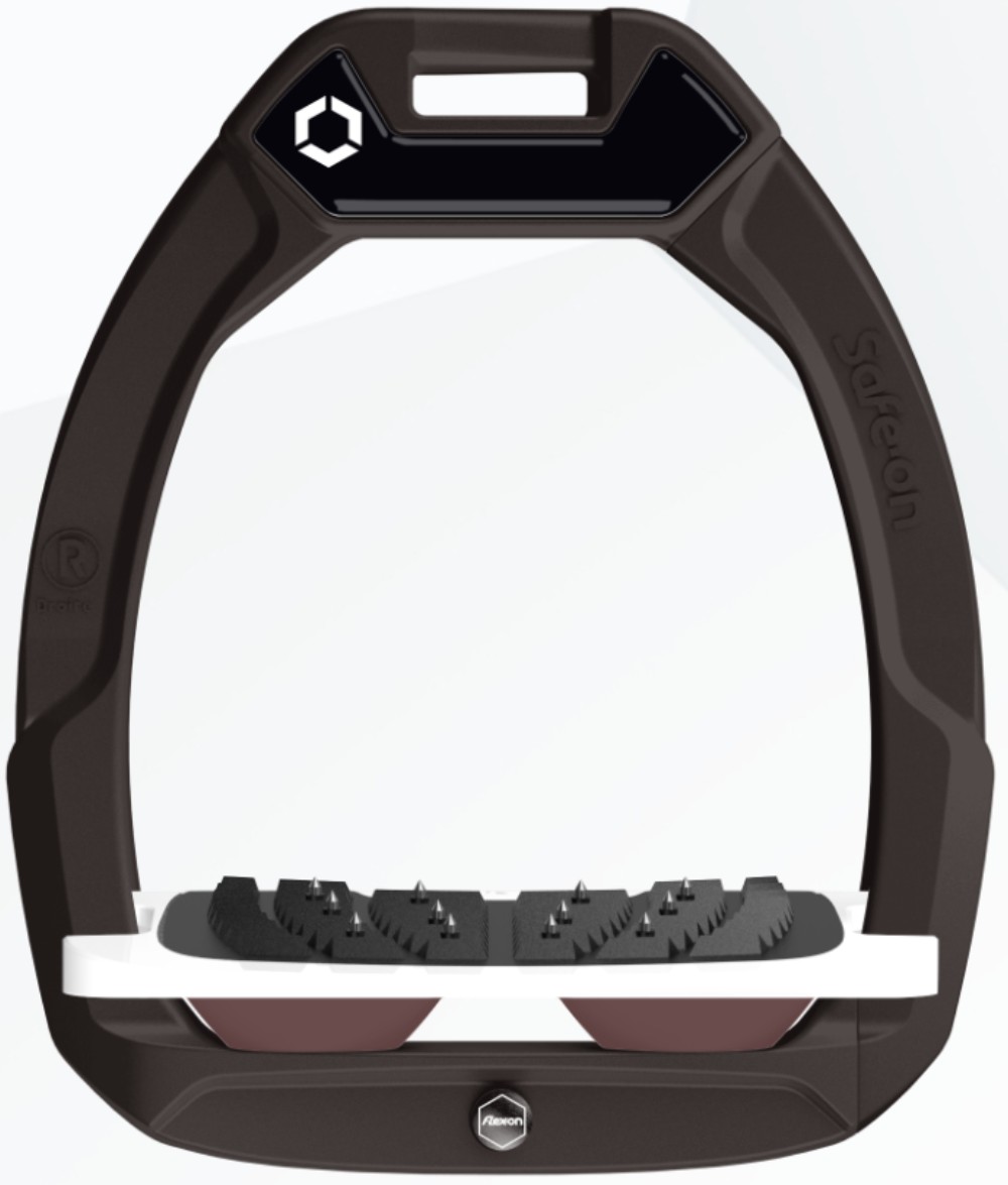 Flex-on strzemiona Safe-on 12 cm Brąz/Białe/Brąz
