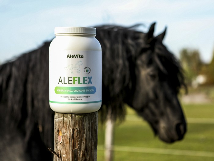 AleFlex - kolagen, glukozamina, MSM, chondroityna i kwas hialuronowy dla koni, 2000 g